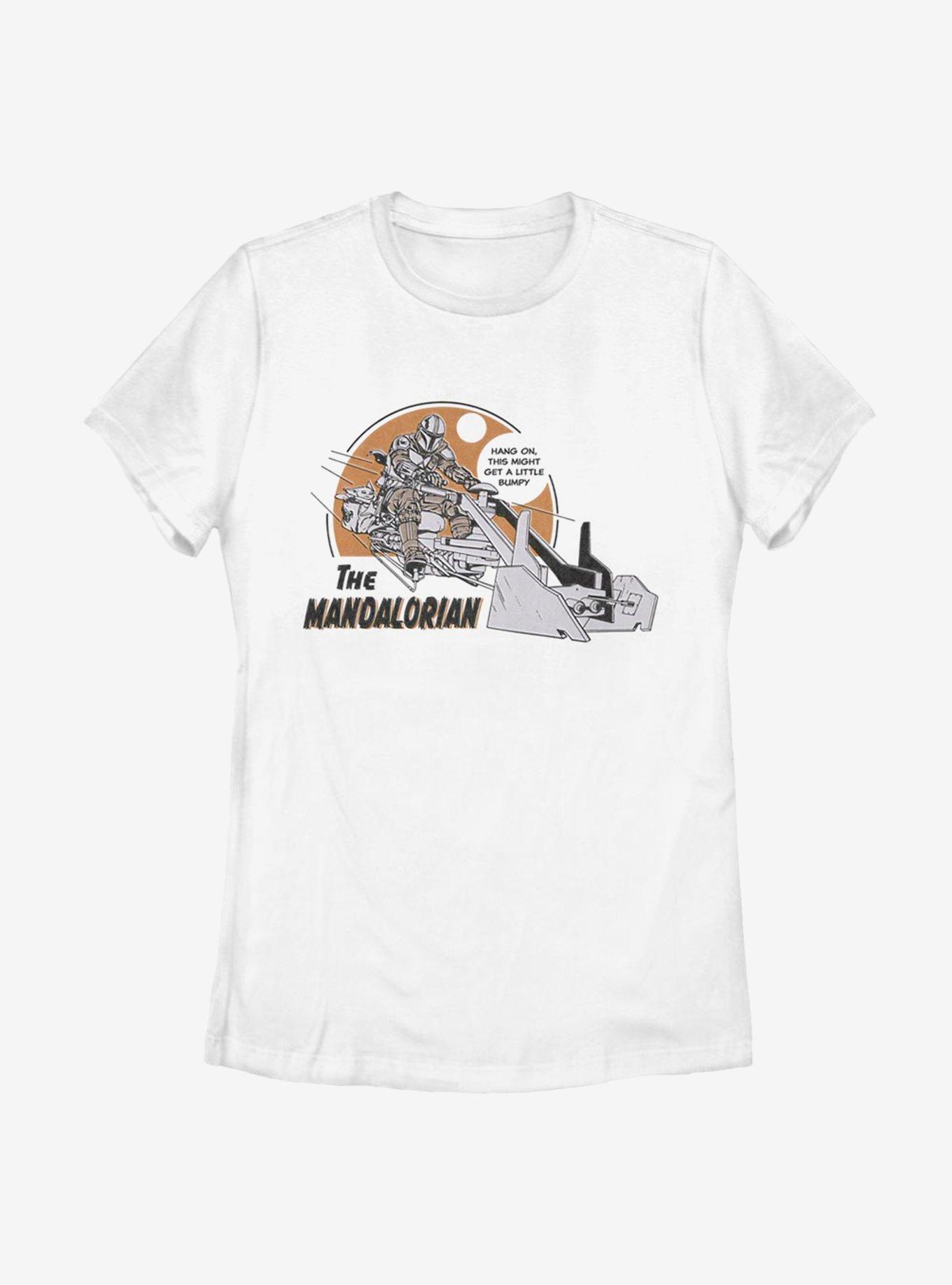 Star Wars The Mandalorian Speeder Womens T-Shirt, WHITE, hi-res