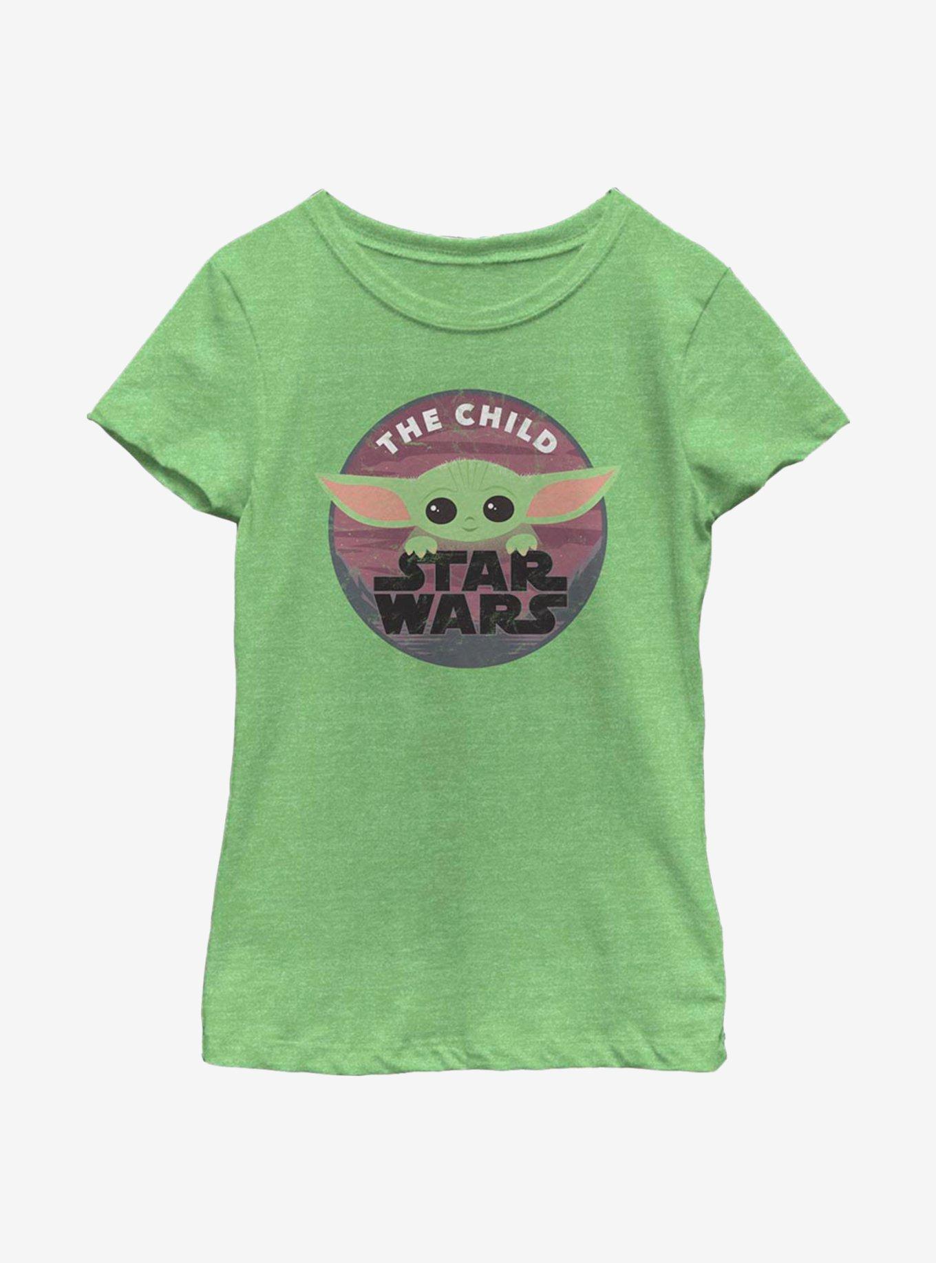 Star Wars The Mandalorian The Child Big Eyes Youth Girls T-Shirt, , hi-res