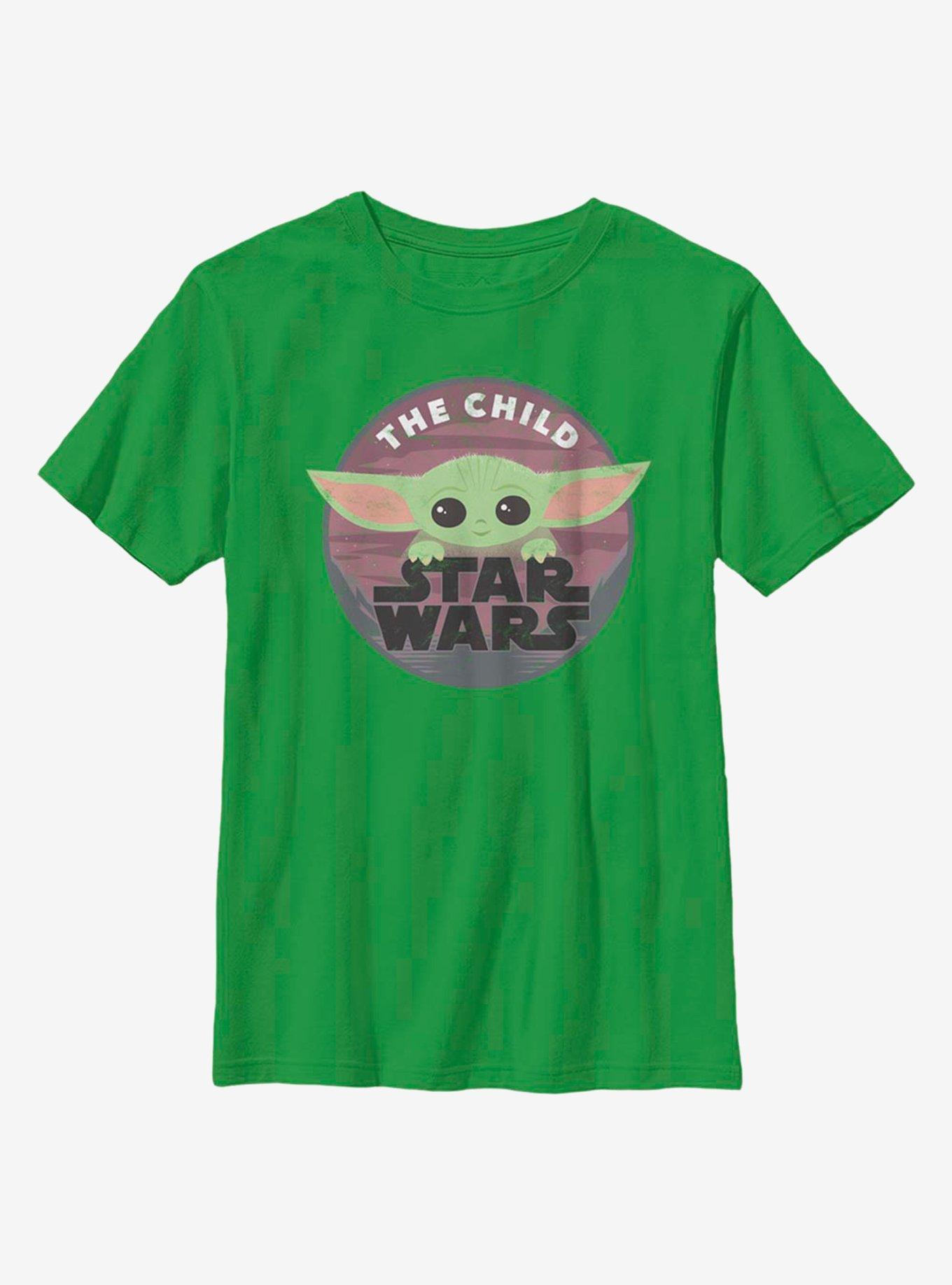 Star Wars The Mandalorian The Child Big Eyes Youth T-Shirt, , hi-res