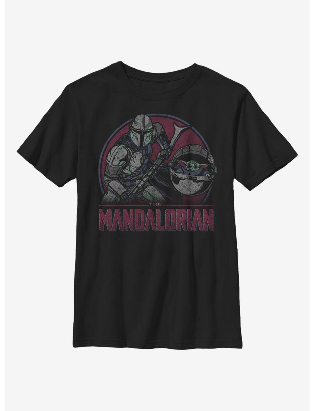Star Wars The Mandalorian The Child Duo Color Pop Youth T-Shirt, BLACK, hi-res