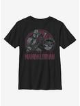 Star Wars The Mandalorian The Child Duo Color Pop Youth T-Shirt, BLACK, hi-res