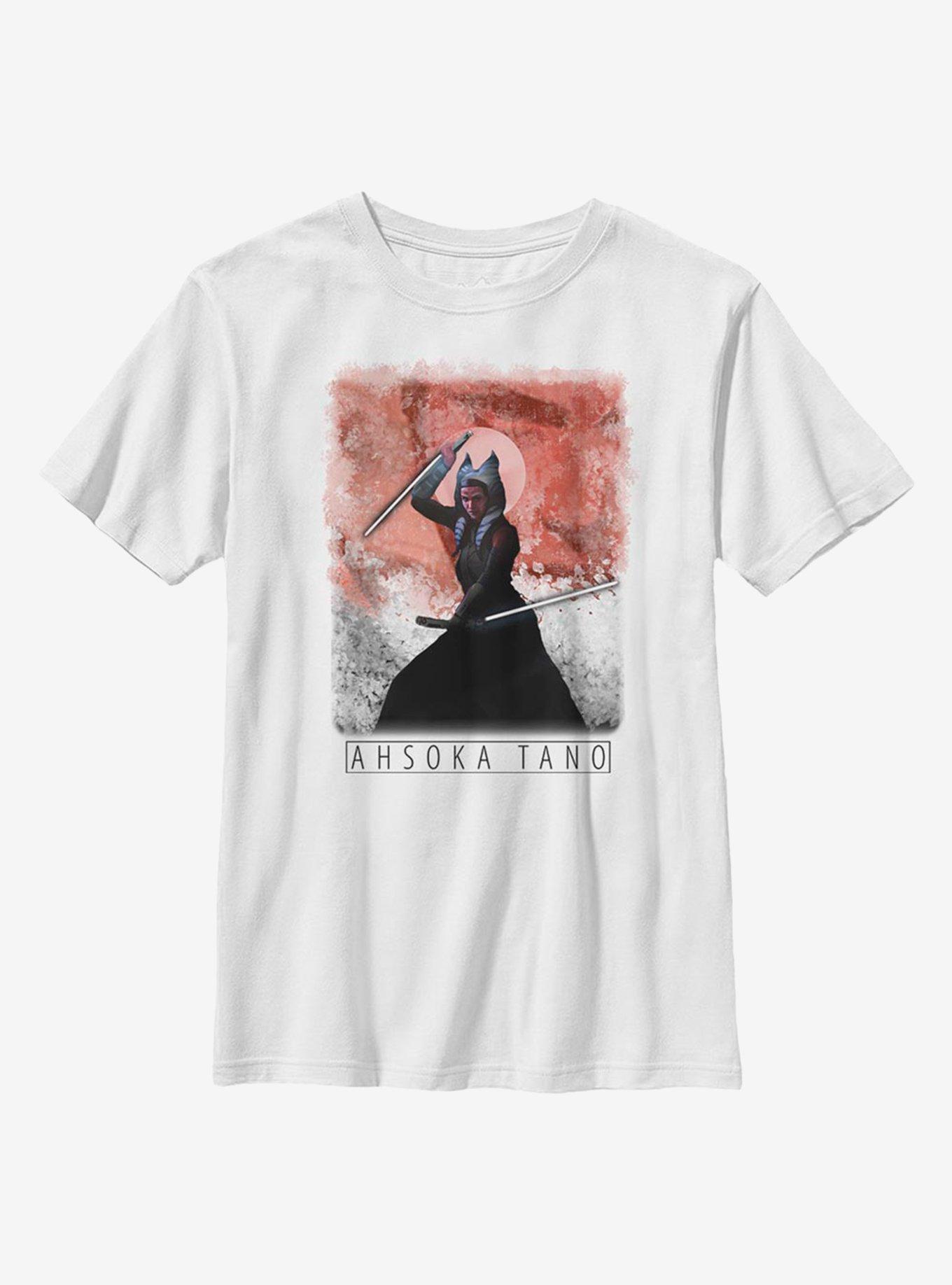 Star Wars The Mandalorian Ahsoka Saber Youth T-Shirt, , hi-res