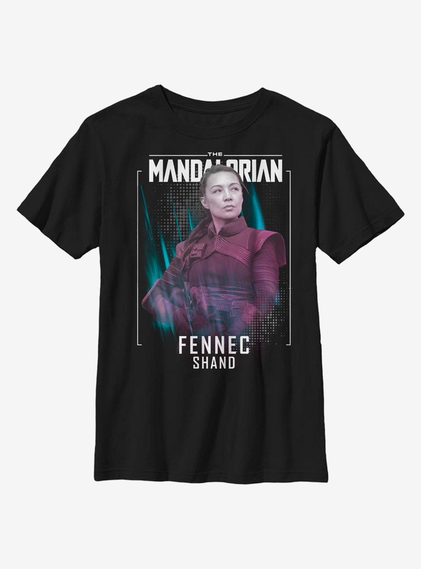 Star Wars The Mandalorian Fennec Shand Youth T-Shirt, , hi-res