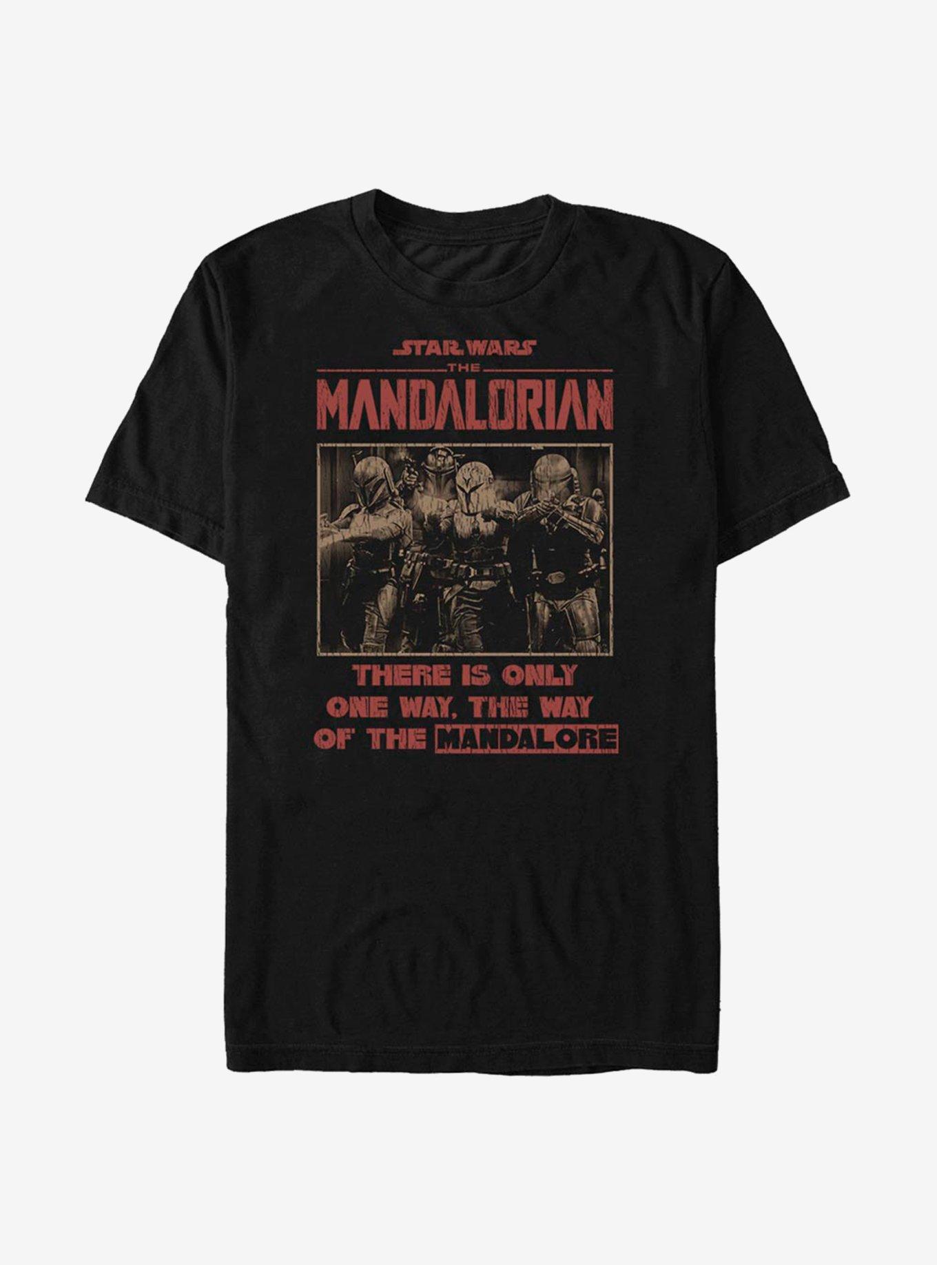 Star Wars The Mandalorian Blastin T-Shirt, BLACK, hi-res