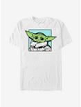 Star Wars The Mandalorian The Child Simple Box T-Shirt, WHITE, hi-res