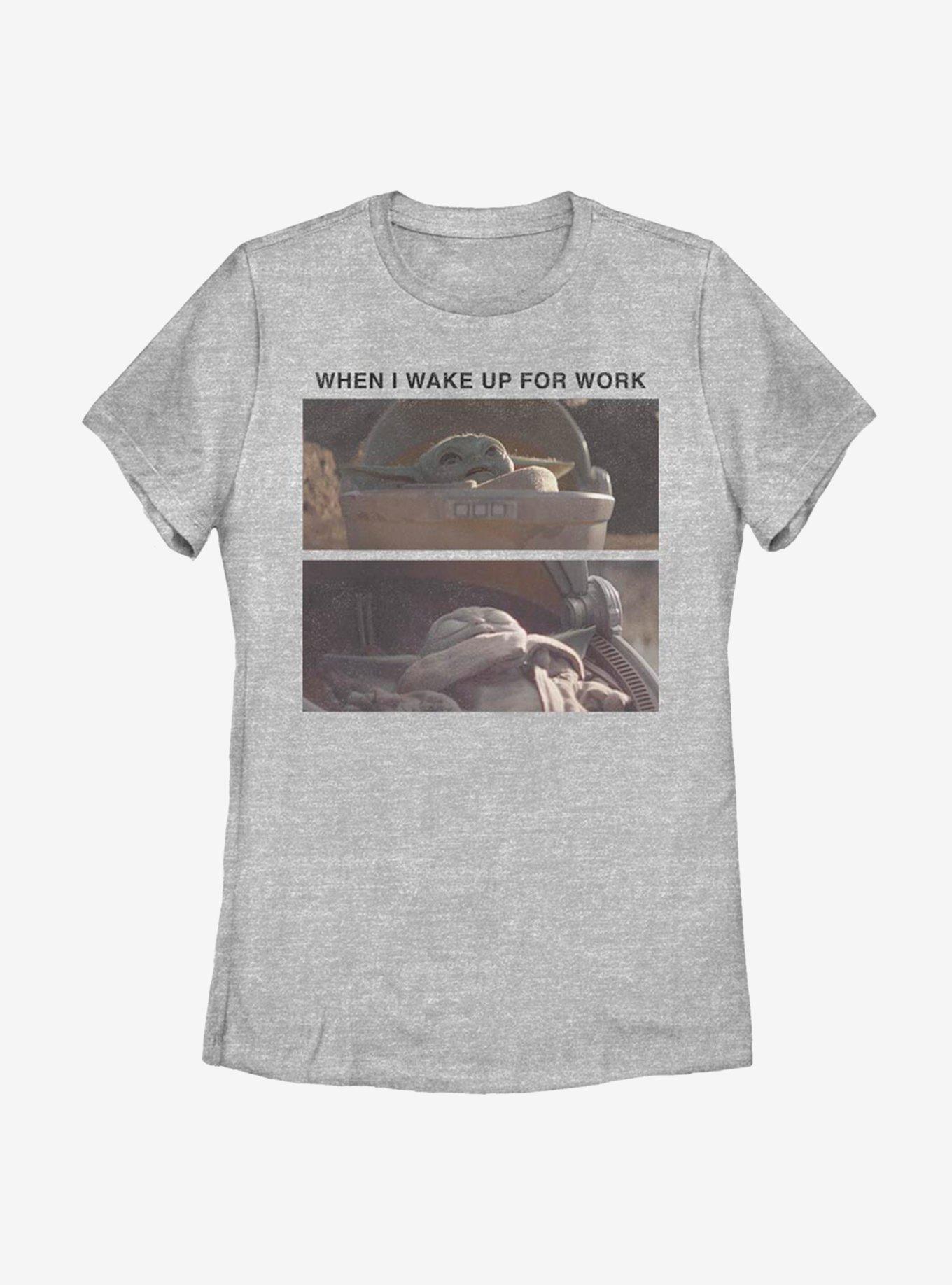 Star Wars The Mandalorian The Child Work Meme Womens T-Shirt, , hi-res