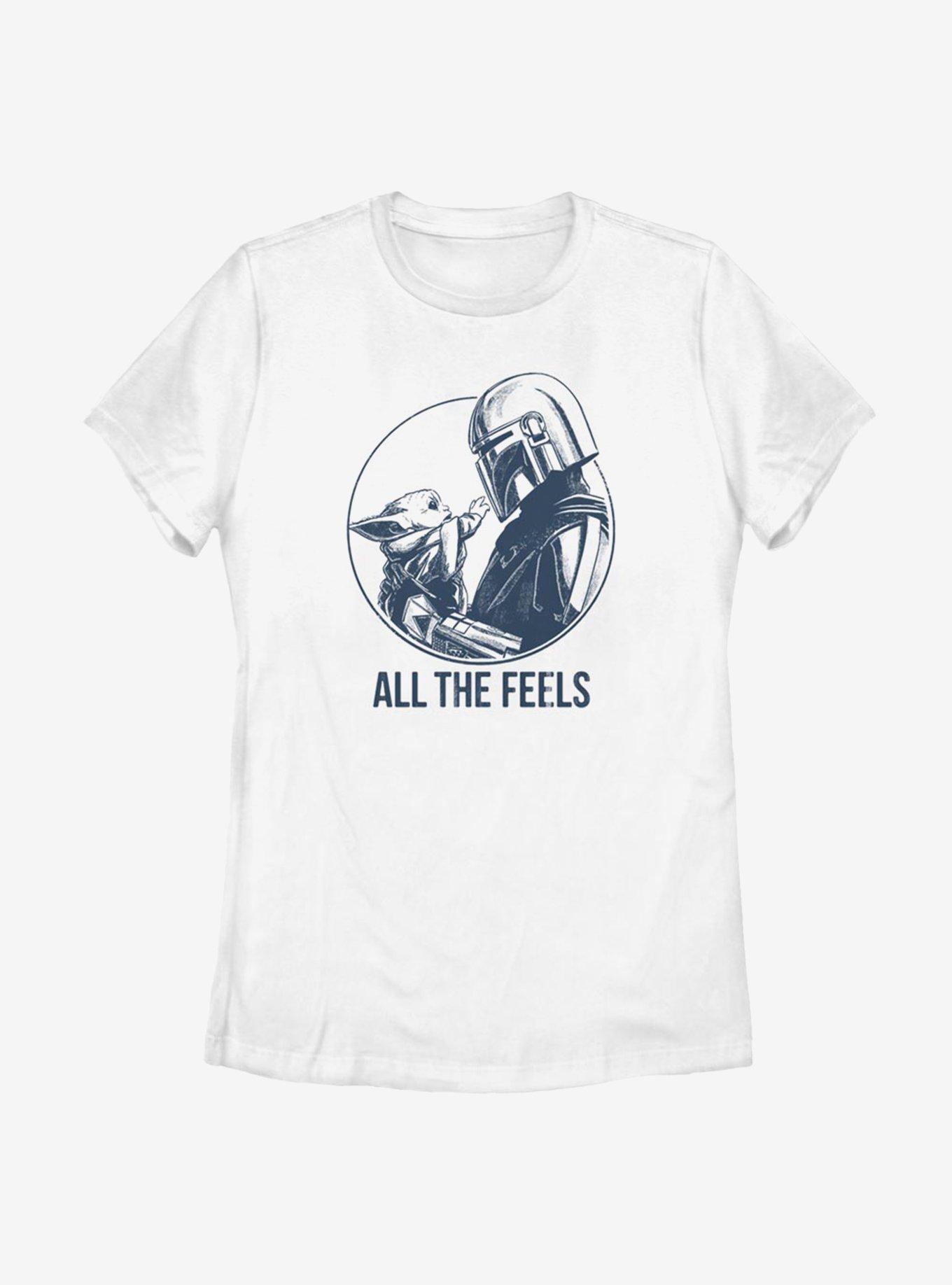 Star Wars The Mandalorian The Child All The Feels Womens T-Shirt, , hi-res