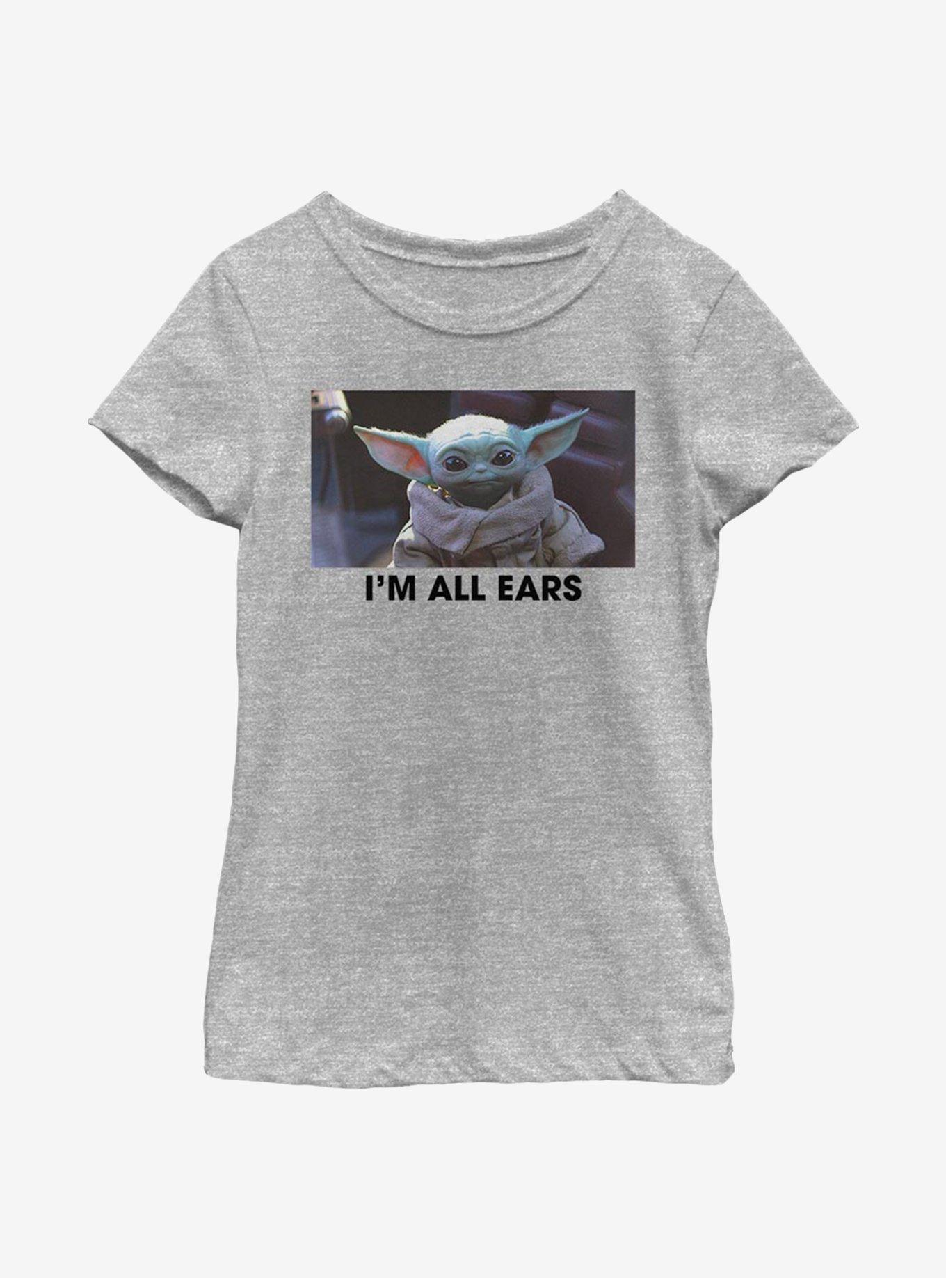 Star Wars The Mandalorian The Child All Ears Youth Girls T-Shirt, , hi-res