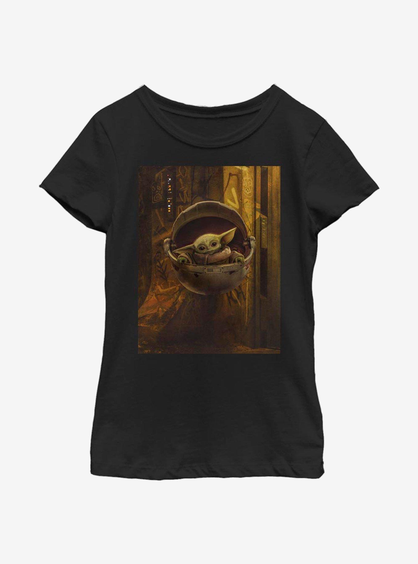 Star Wars The Mandalorian The Child Poster Pod Youth Girls T-Shirt, , hi-res