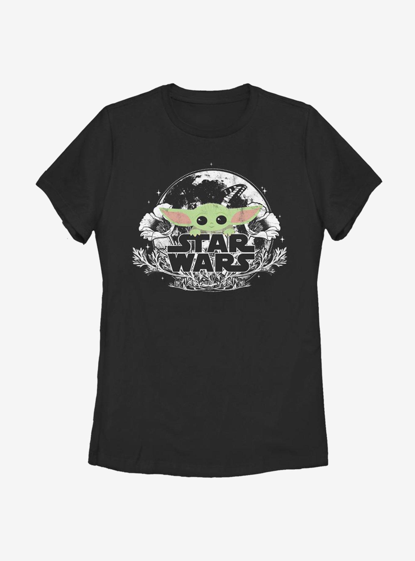 Star Wars The Mandalorian The Child Floral Womens T-Shirt, , hi-res