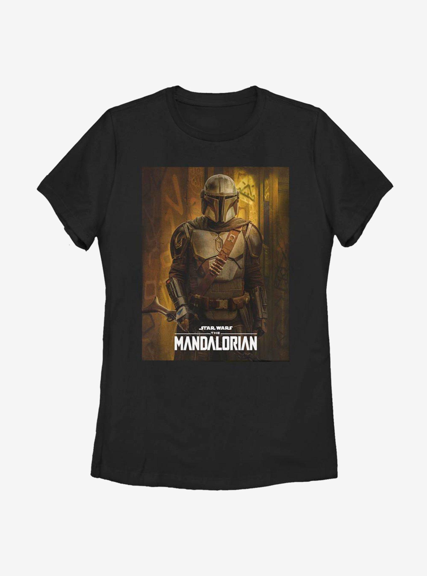 Star Wars The Mandalorian Stance Poster Womens T-Shirt, , hi-res
