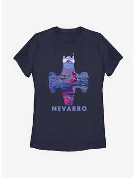 Star Wars The Mandalorian Travel Nevarro Womens T-Shirt, , hi-res