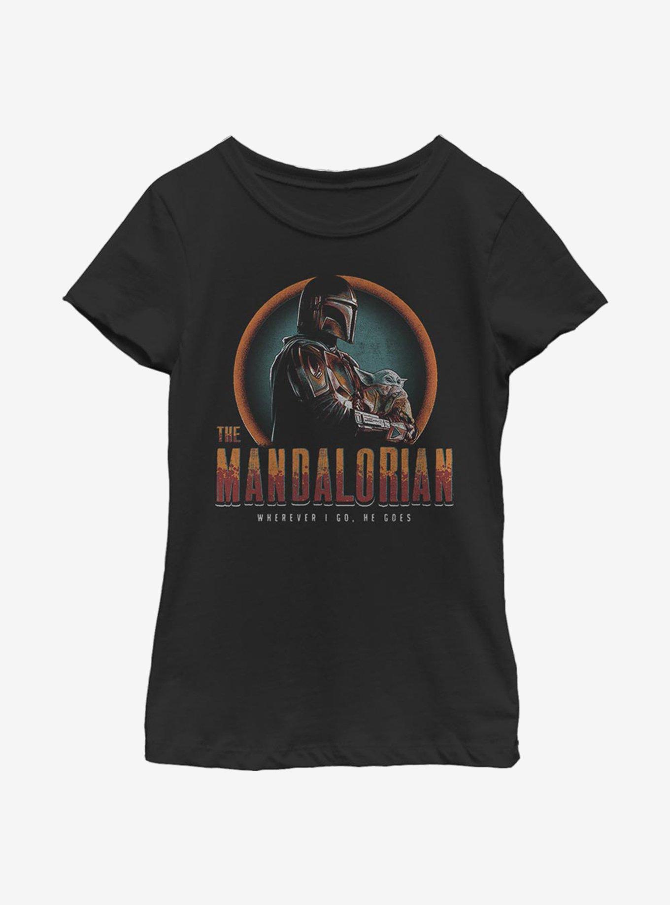 Star Wars The Mandalorian The Child Worn Youth Girls T-Shirt, , hi-res
