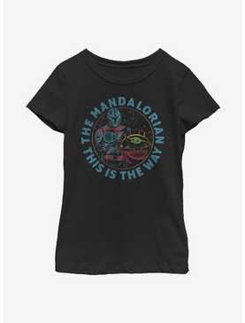 Star Wars The Mandalorian The Child Rainbow Youth Girls T-Shirt, , hi-res