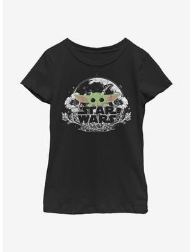 Star Wars The Mandalorian The Child Floral Youth Girls T-Shirt, , hi-res