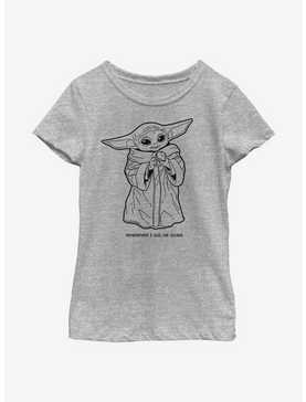 Star Wars The Mandalorian The Child Wherever Youth Girls T-Shirt, , hi-res