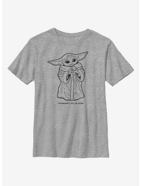 Star Wars The Mandalorian The Child Wherever Youth T-Shirt, , hi-res