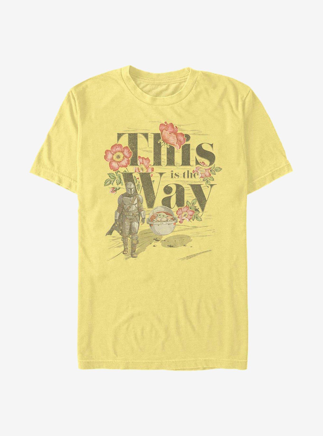 Star Wars The Mandalorian The Child Way Floral T-Shirt, , hi-res