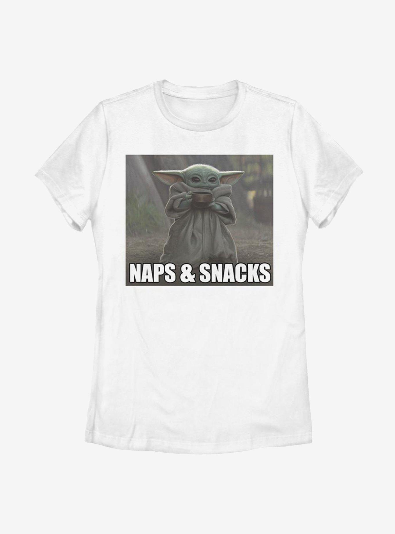 Star Wars The Mandalorian The Child Nap Snack V2 Womens T-Shirt, , hi-res