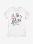 Star Wars The Mandalorian The Child Way Floral Womens T-Shirt, WHITE, hi-res