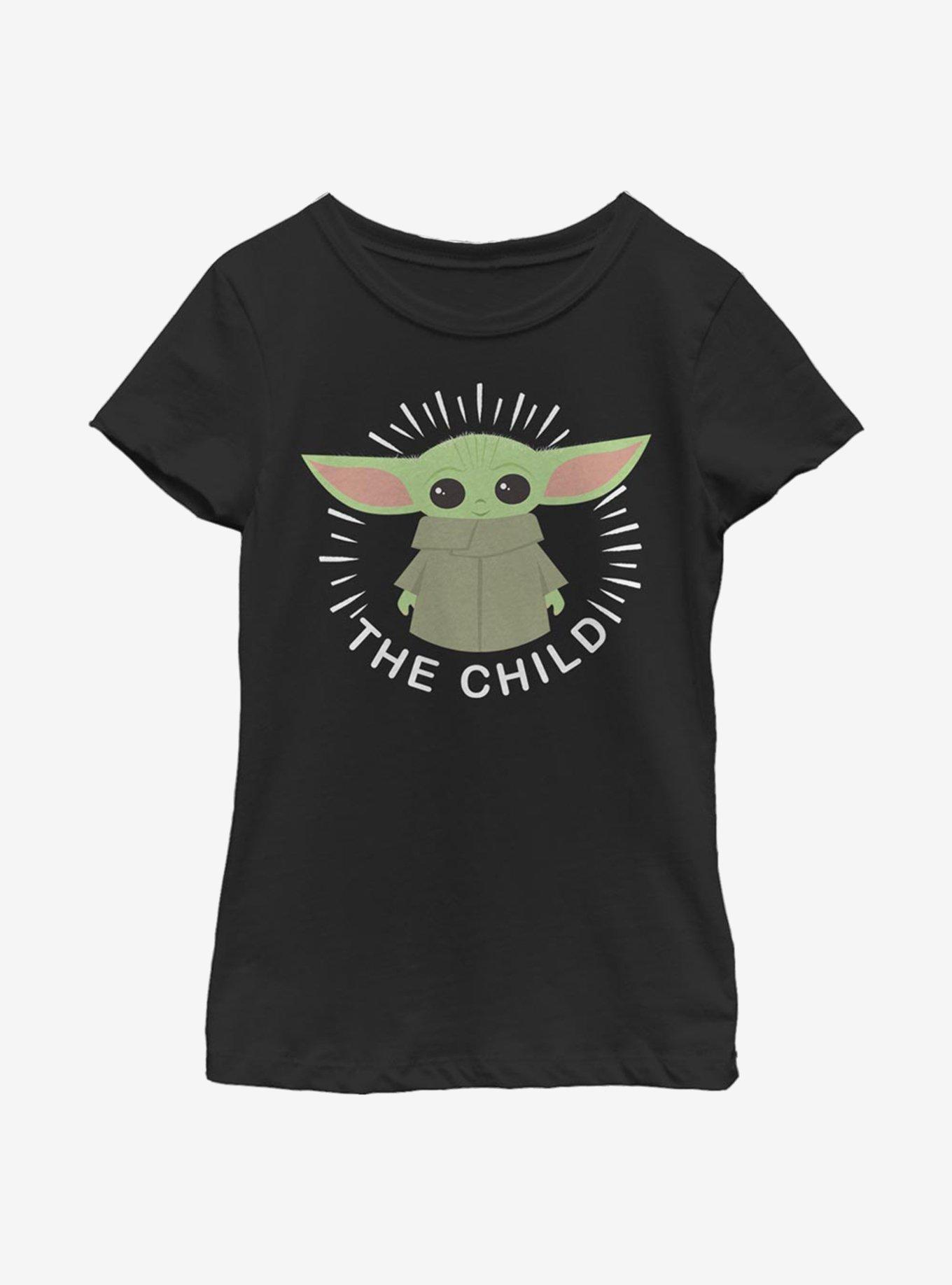 Star Wars The Mandalorian The Child Large Spark Youth Girls T-Shirt, , hi-res