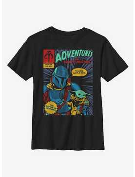 Star Wars The Mandalorian The Child Adventures Comic Youth T-Shirt, , hi-res