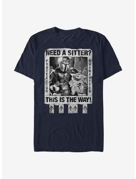 Star Wars The Mandalorian The Child Sitter For Hire T-Shirt, , hi-res