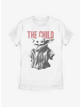 Star Wars The Mandalorian The Child Large Letters Womens T-Shirt, , hi-res