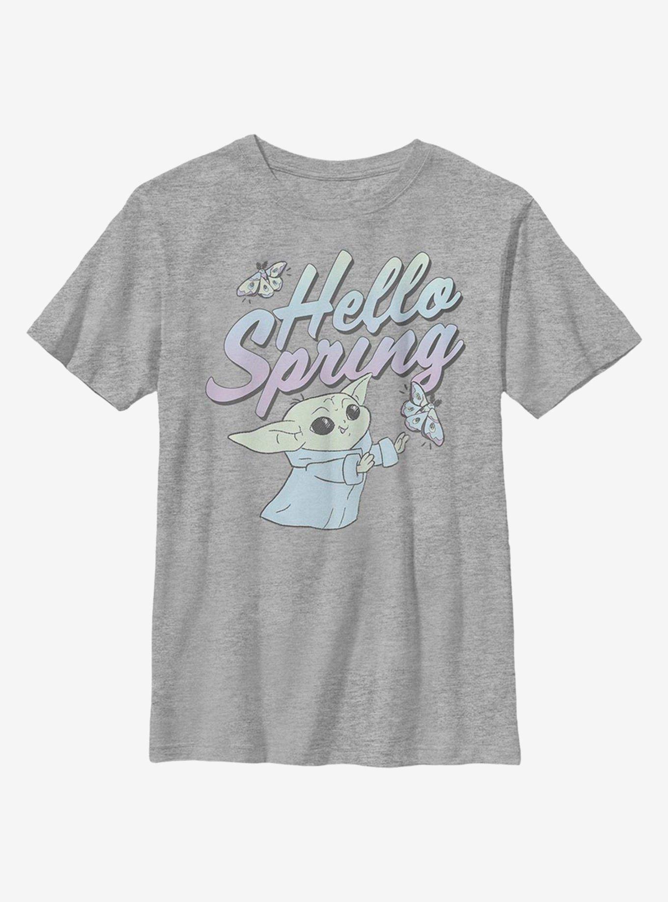 Star Wars The Mandalorian The Child Hello Spring Youth T-Shirt, , hi-res