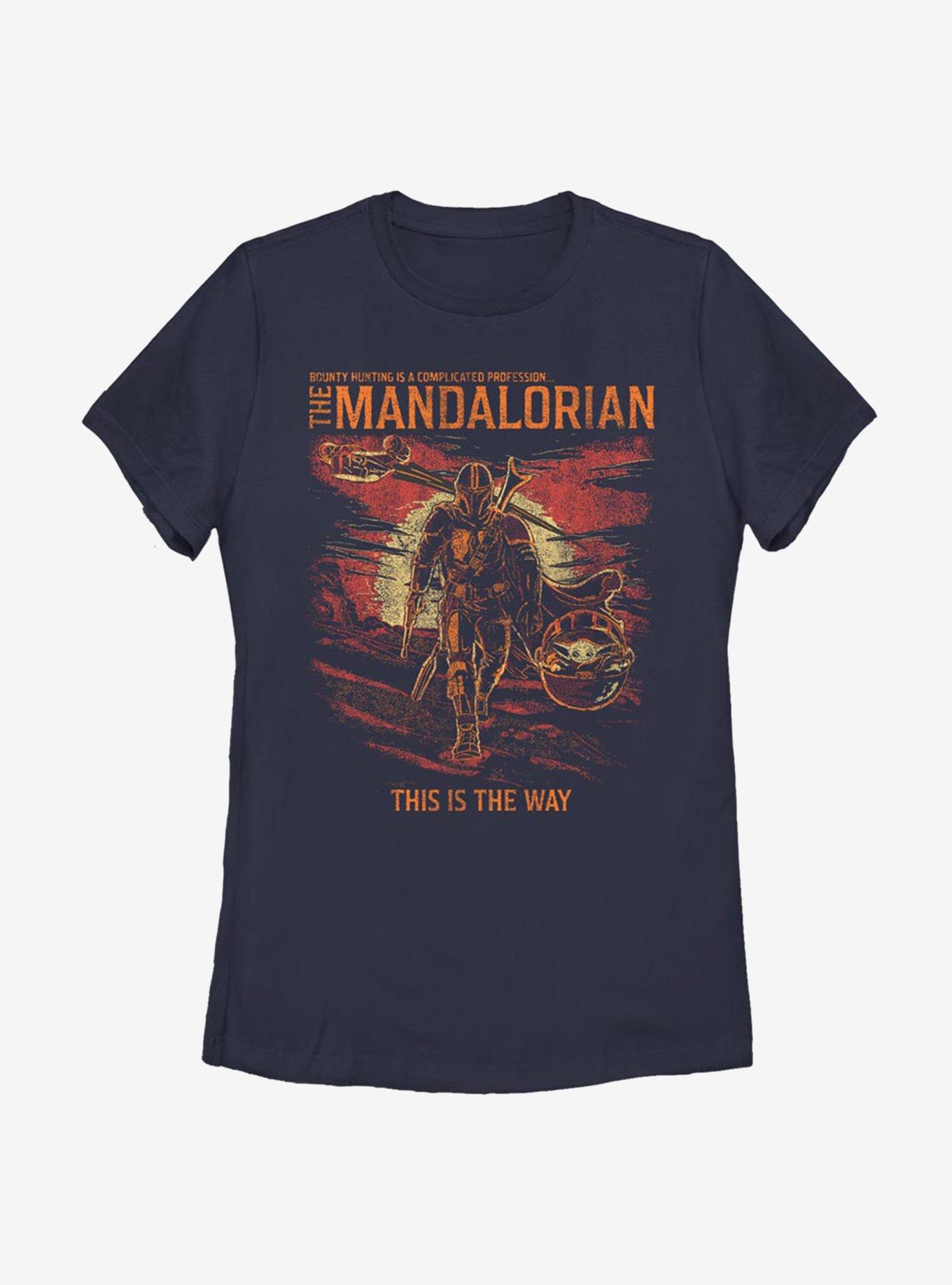 Star Wars The Mandalorian The Child The Good The Bad Womens T-Shirt