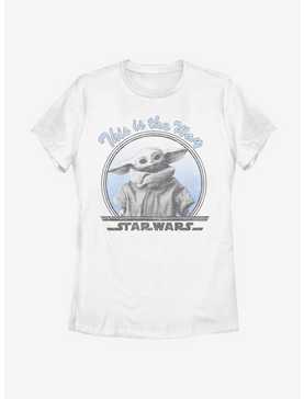 Star Wars The Mandalorian The Child Round The Way Womens T-Shirt, , hi-res