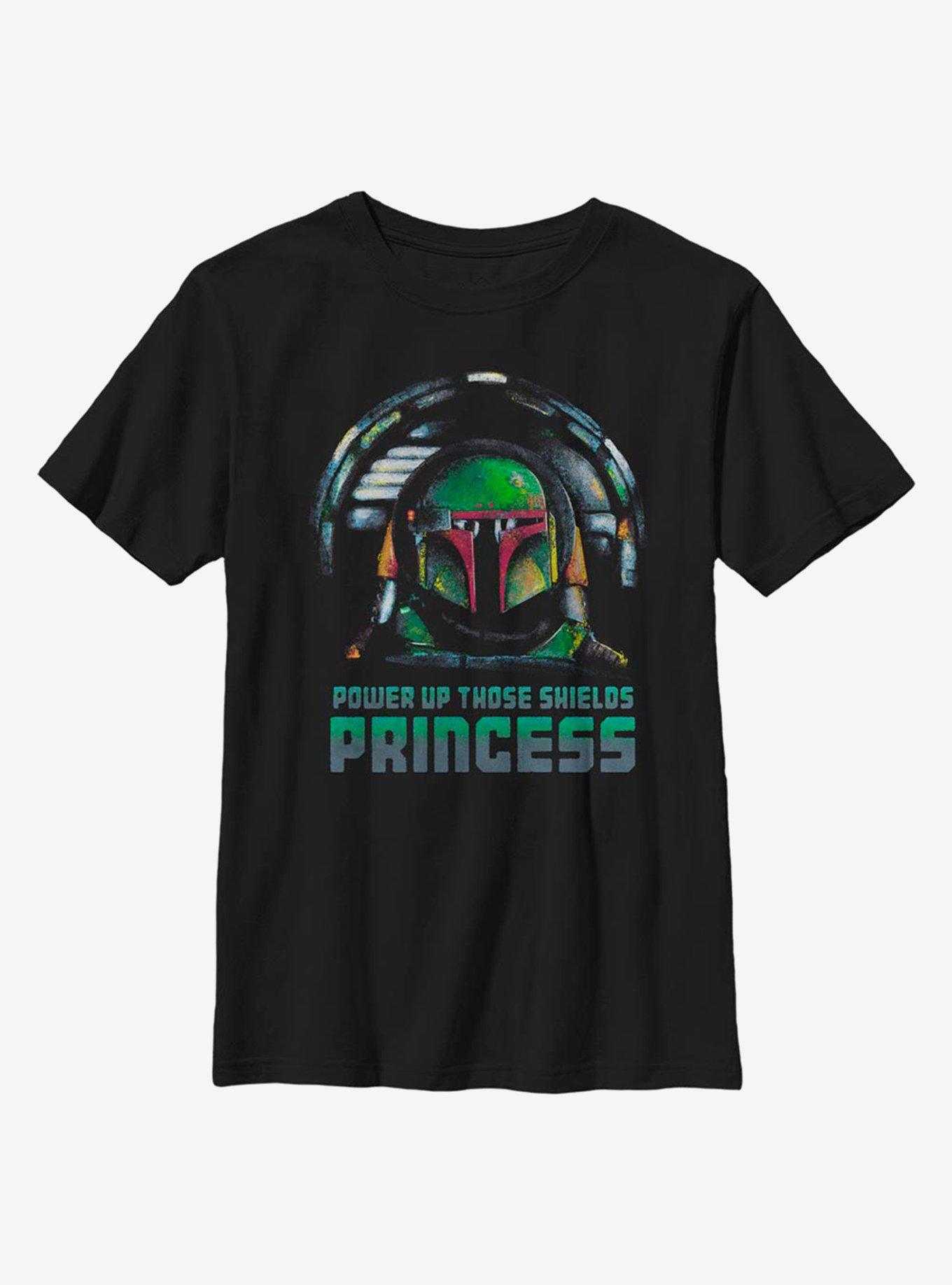 Star Wars The Mandalorian Power Up Youth T-Shirt, , hi-res