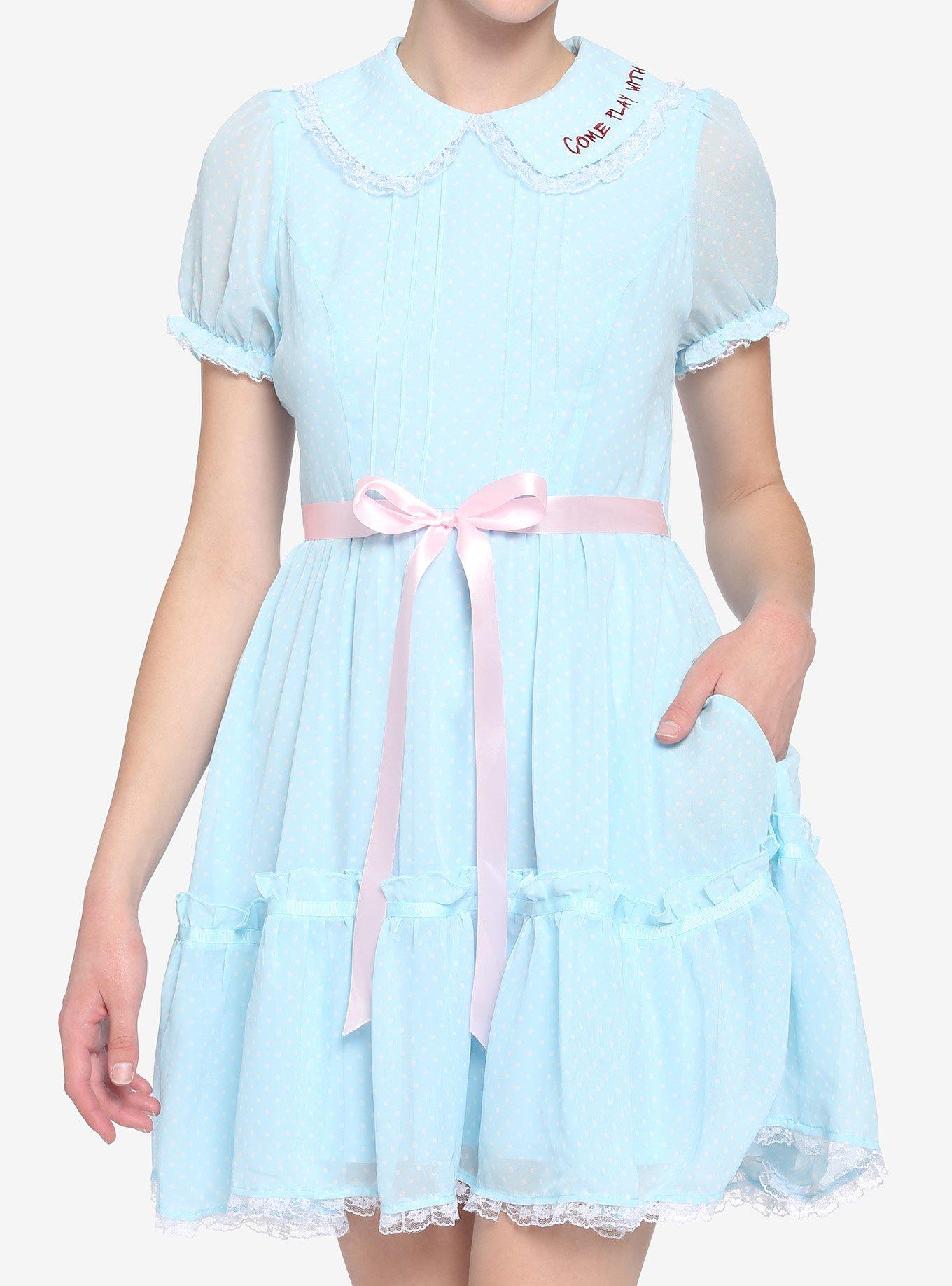 The Shining Grady Twins Embroidered Dress | Hot Topic
