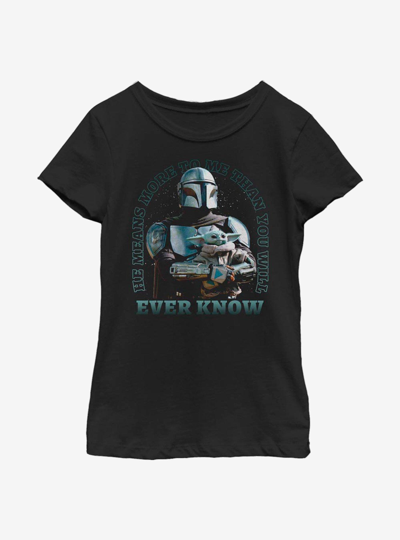 Star Wars The Mandalorian Meaningful Youth Girls T-Shirt, , hi-res