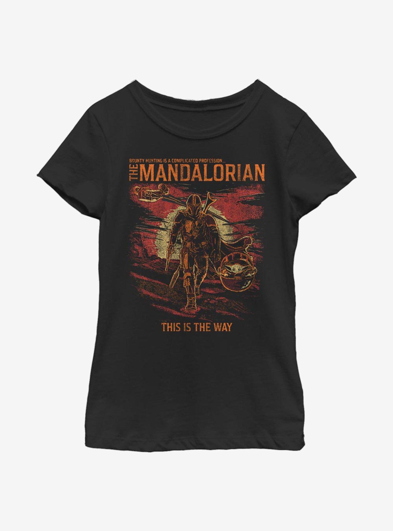 Star Wars The Mandalorian The Child The Good The Bad Youth Girls T-Shirt, BLACK, hi-res