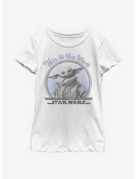 Star Wars The Mandalorian The Child Round The Way Youth Girls T-Shirt, , hi-res