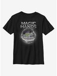 Star Wars The Mandalorian The Child Magic Chrome Youth T-Shirt, BLACK, hi-res