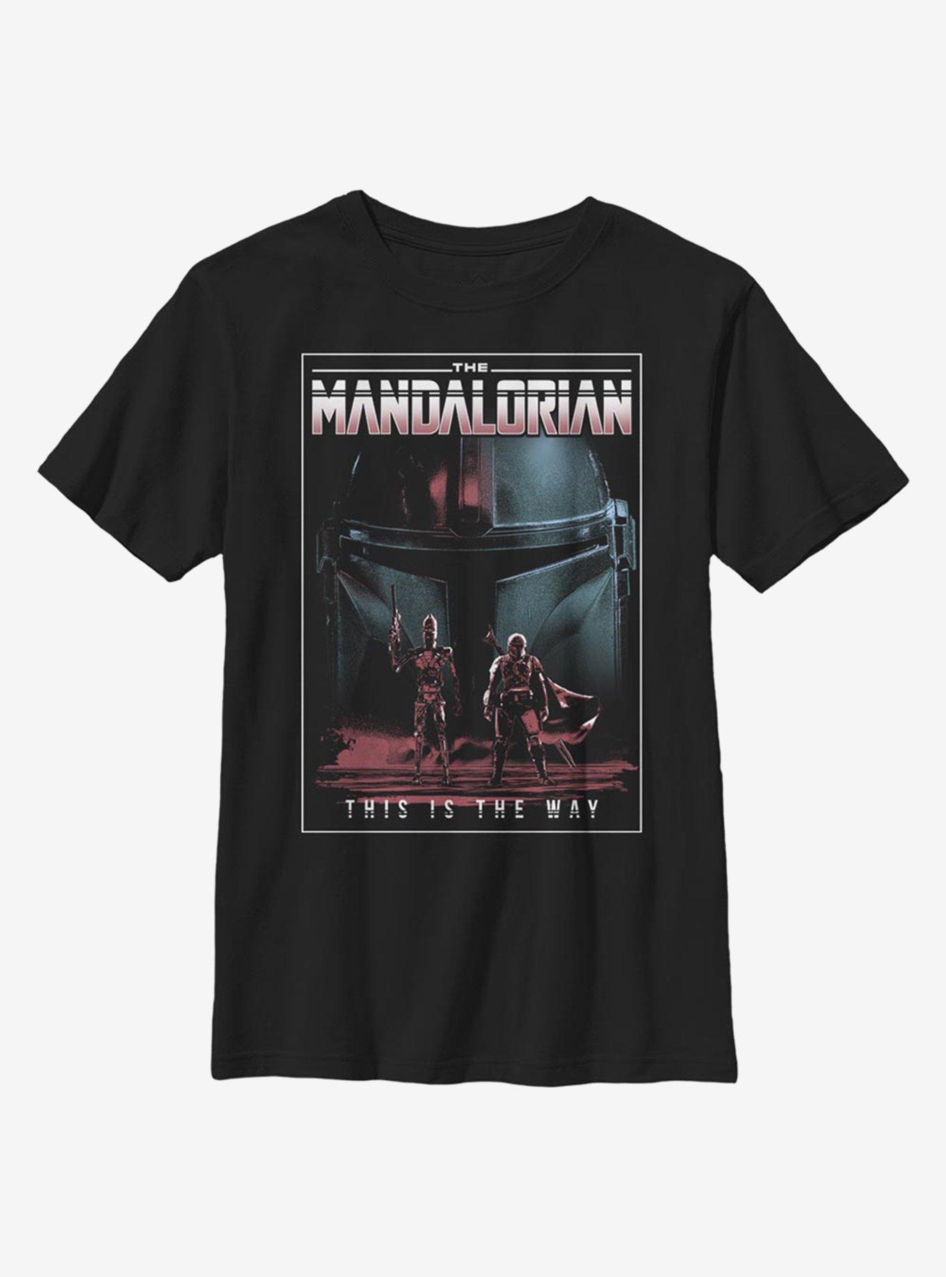Star Wars The Mandalorian Sidekicks Youth T-Shirt, BLACK, hi-res