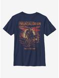 Star Wars The Mandalorian The Child The Good The Bad Youth T-Shirt, NAVY, hi-res