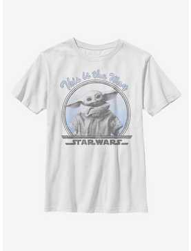 Star Wars The Mandalorian The Child Round The Way Youth T-Shirt, , hi-res