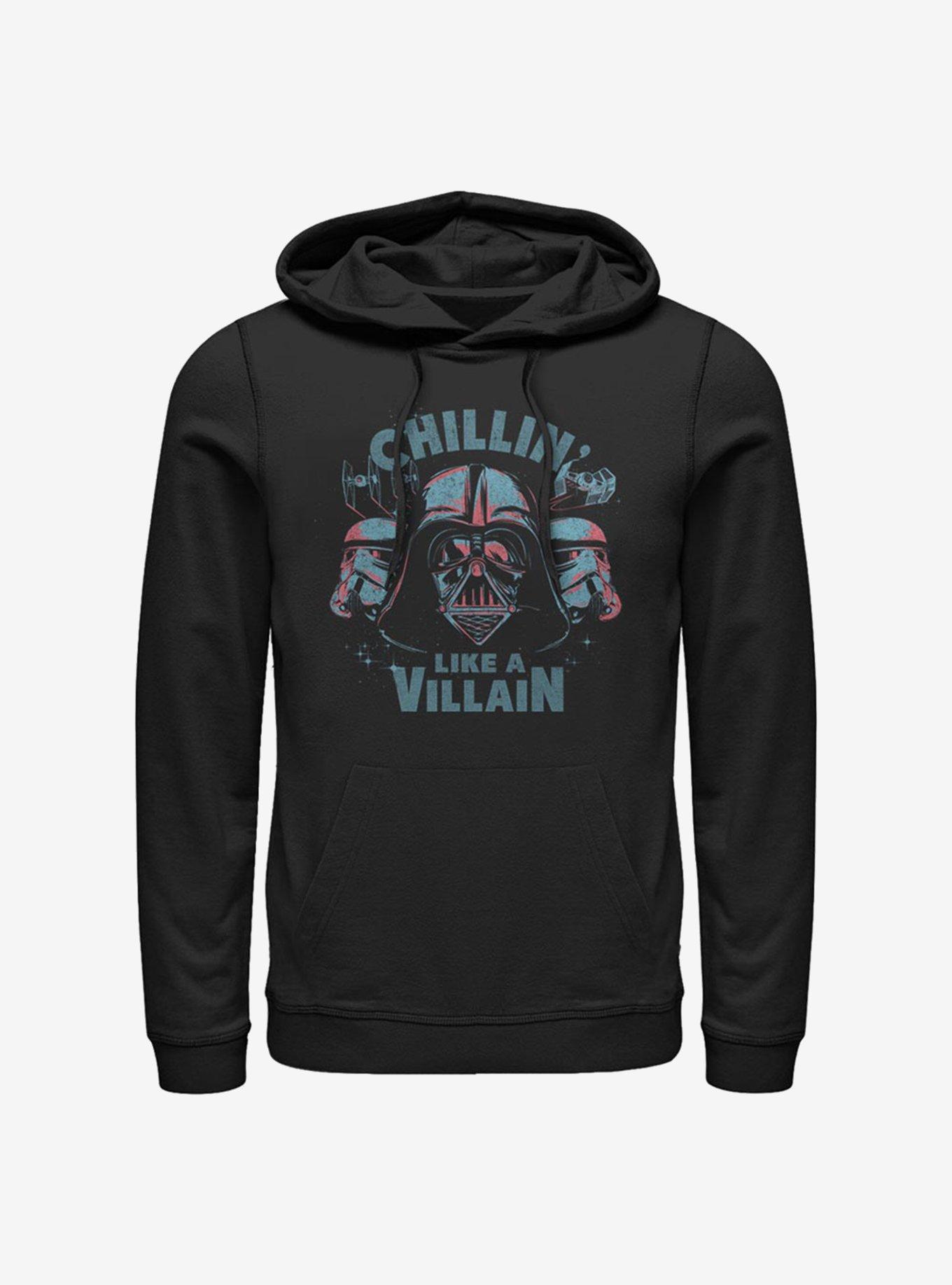 Star Wars Chillin' Like A Villain Hoodie, BLACK, hi-res