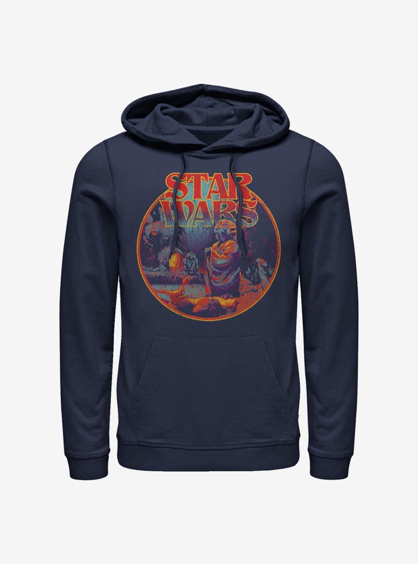 Star Wars Empire Strikes Yoda Hoodie, , hi-res