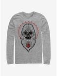 Star Wars Day Of The Dead Chewbacca Long-Sleeve T-Shirt, ATH HTR, hi-res
