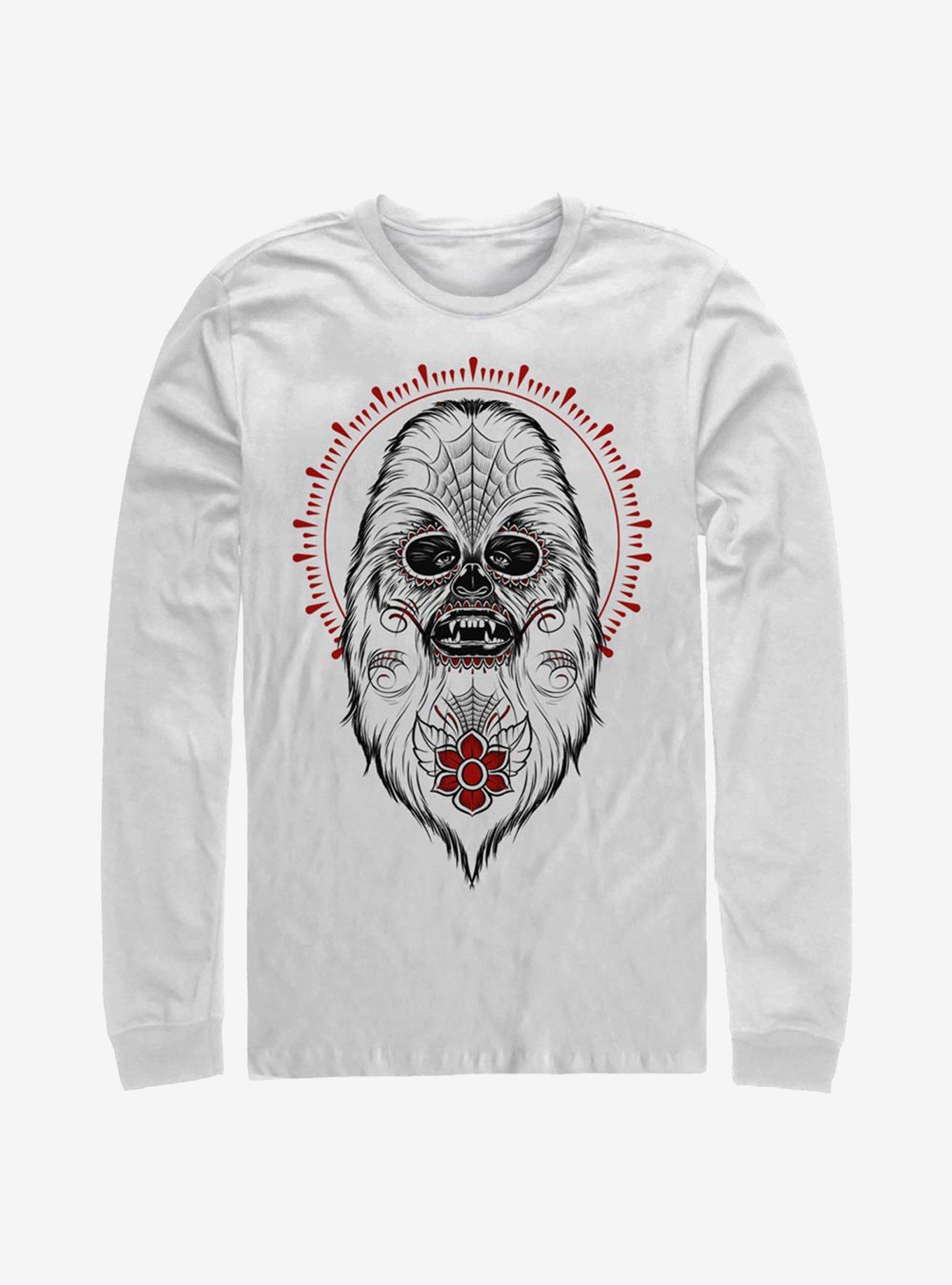 Star Wars Day Of The Dead Chewbacca Long-Sleeve T-Shirt