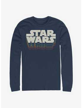 Star Wars Retro Gradient Long-Sleeve T-Shirt, , hi-res