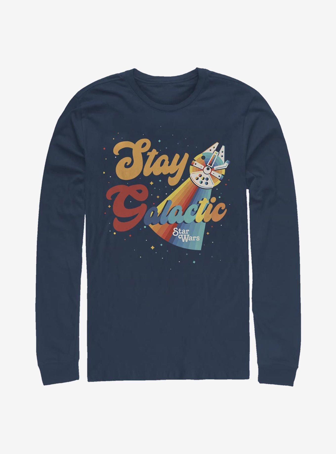 Star Wars Retro Stay Galactic Long-Sleeve T-Shirt, , hi-res