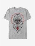 Star Wars Day Of The Dead Chewbacca T-Shirt, SILVER, hi-res