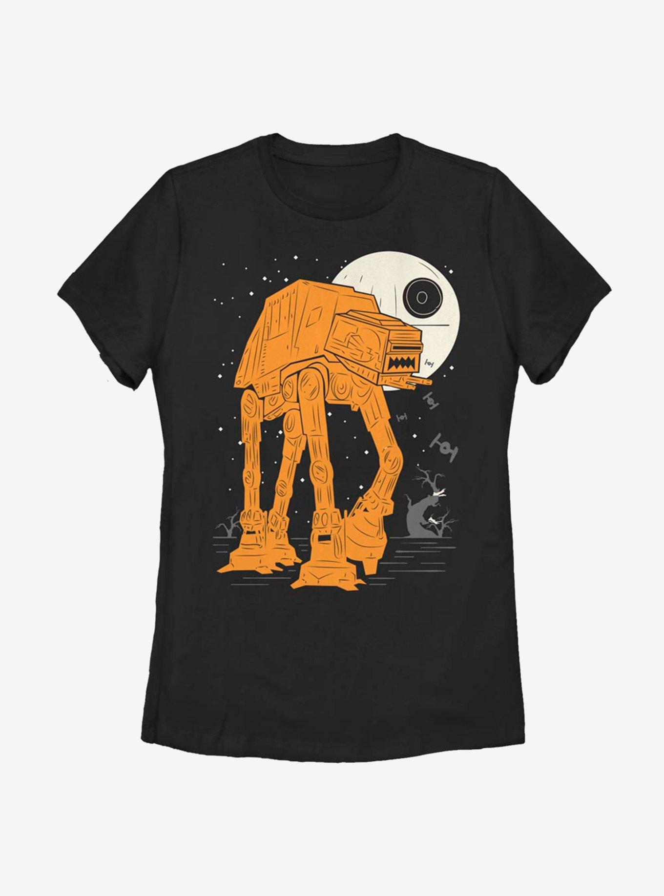 Star Wars Atat Full Moon Womens T-Shirt, , hi-res