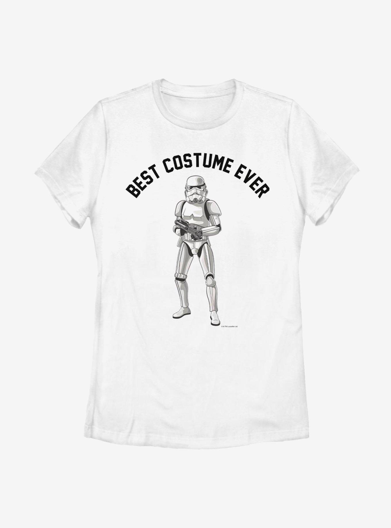 Star Wars Best Trooper Costume Ever Womens T-Shirt, WHITE, hi-res