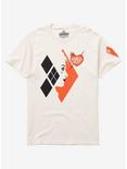 DC Comics The Suicide Squad Harley Quinn Profile Women's T-Shirt - BoxLunch Exclusive, OFF WHITE, hi-res